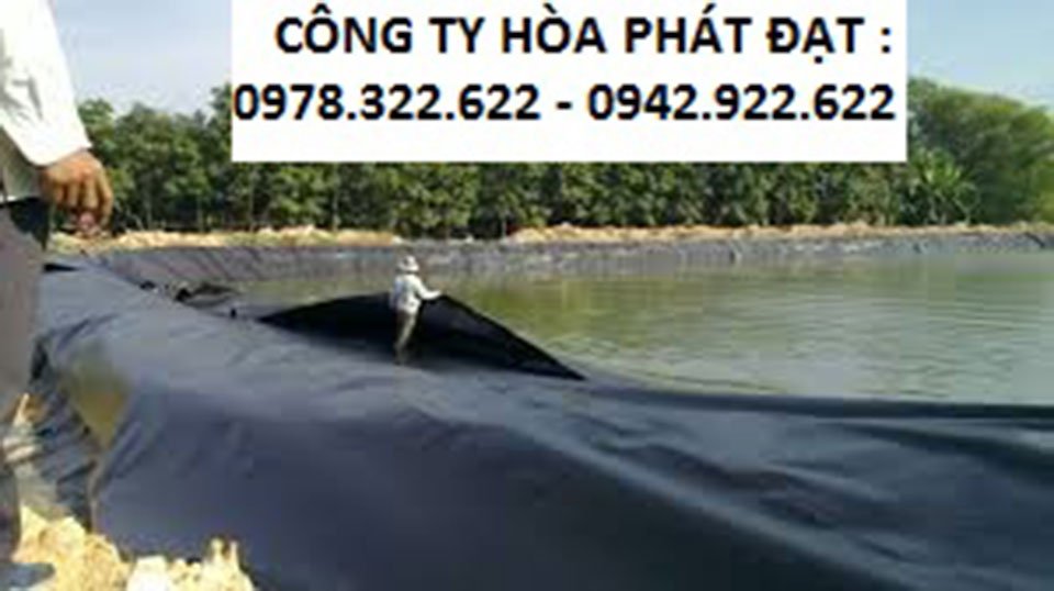 Sử dụng bạt HDPE lót hồ chứa nước đem lại hiệu quả cao
