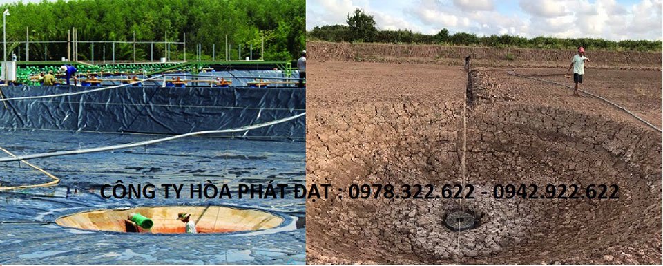 Sử dụng bạt HDPE lót hồ chứa nước đem lại hiệu quả cao